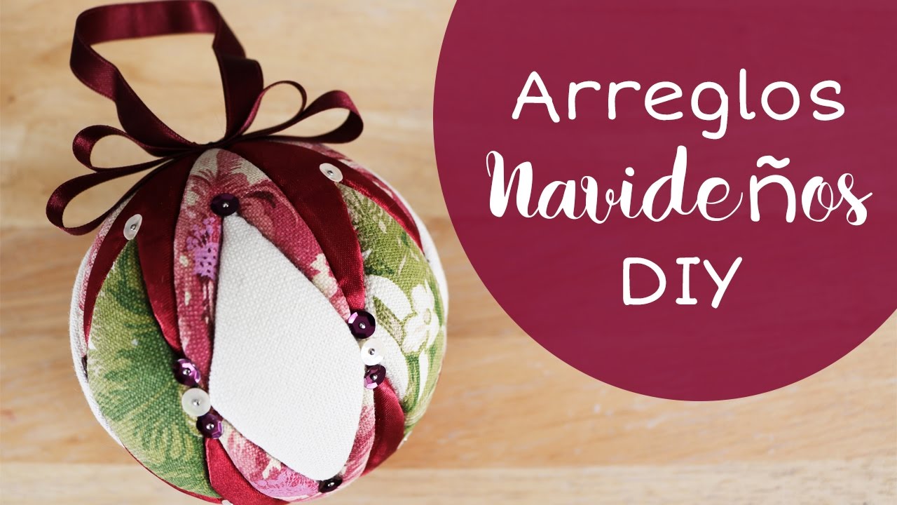 Haz Preciosas Bolas Navideñas 🎄 I Patchwork sin Aguja I Craftabulous