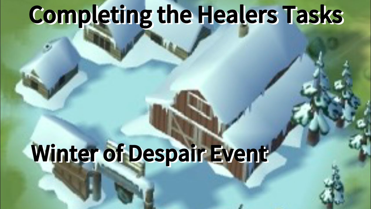 Completing the Healer&rsquo;s tasks in the Winter of Despair Event (LDoE 2024 Christmas Event)