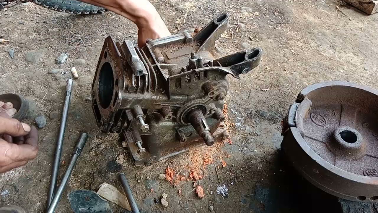 bongkar total mesin GX 160 Buat mesin perahu Wahyu motor