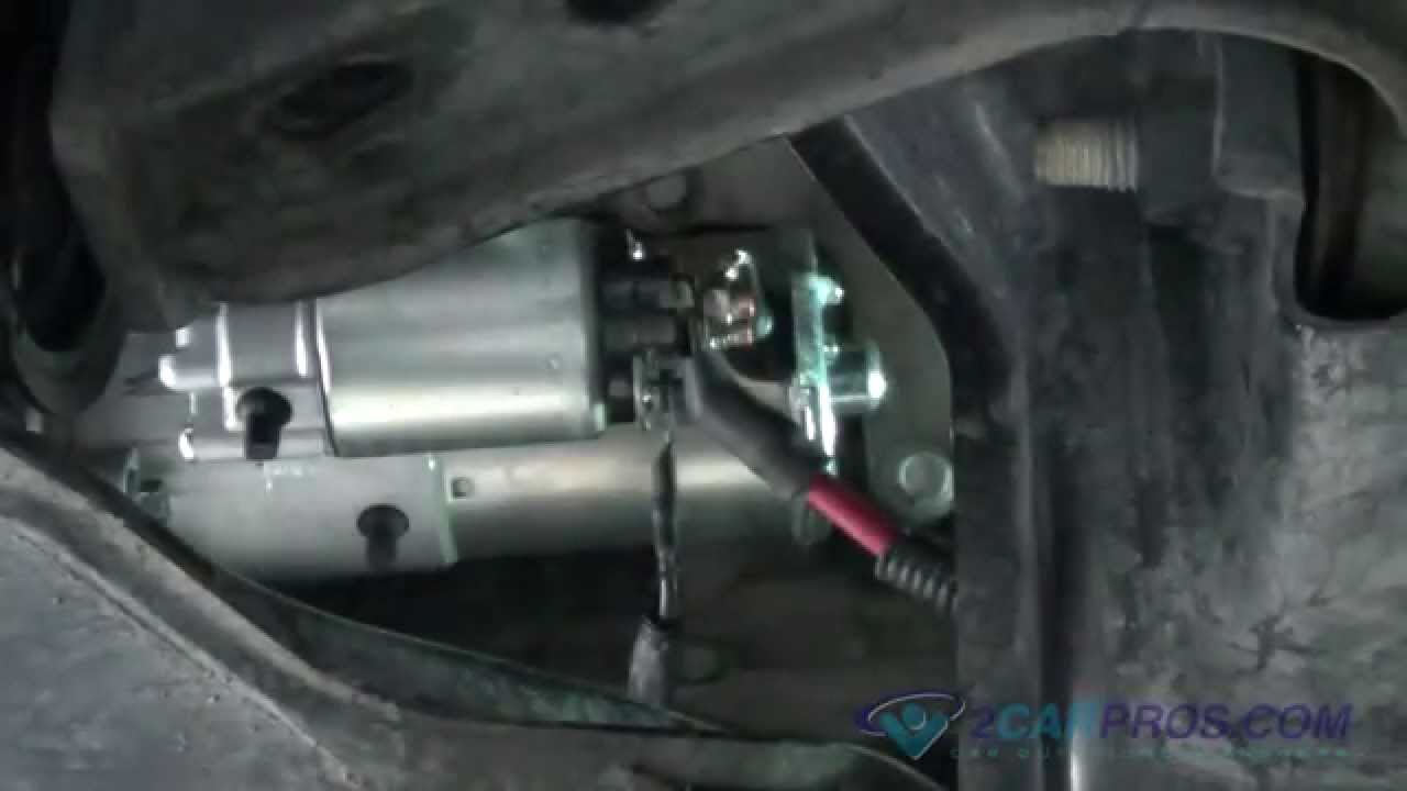Замена стартера Ford Mustang 2005-2010