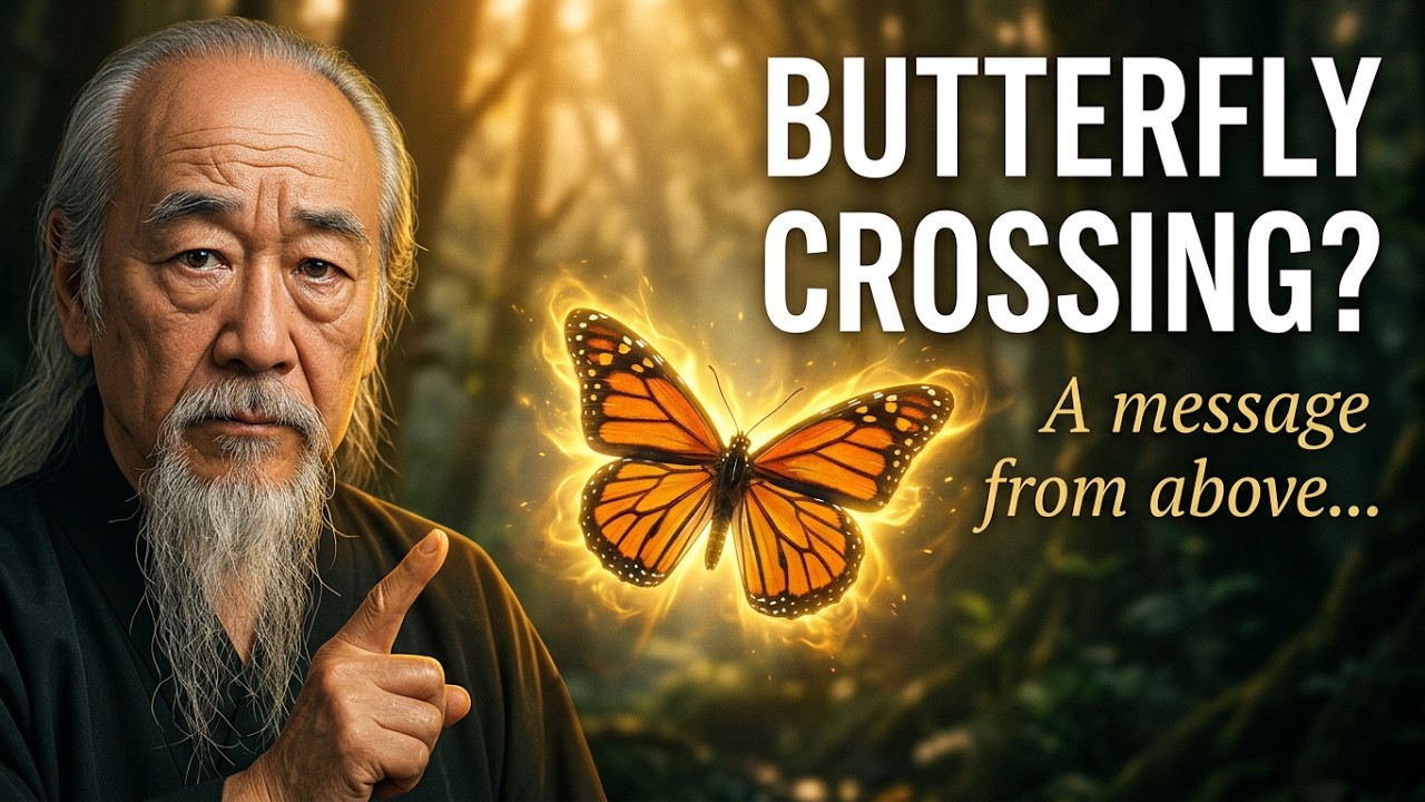 Pay attention! A Butterfly Crossing Your Path? | Ancient Wisdom