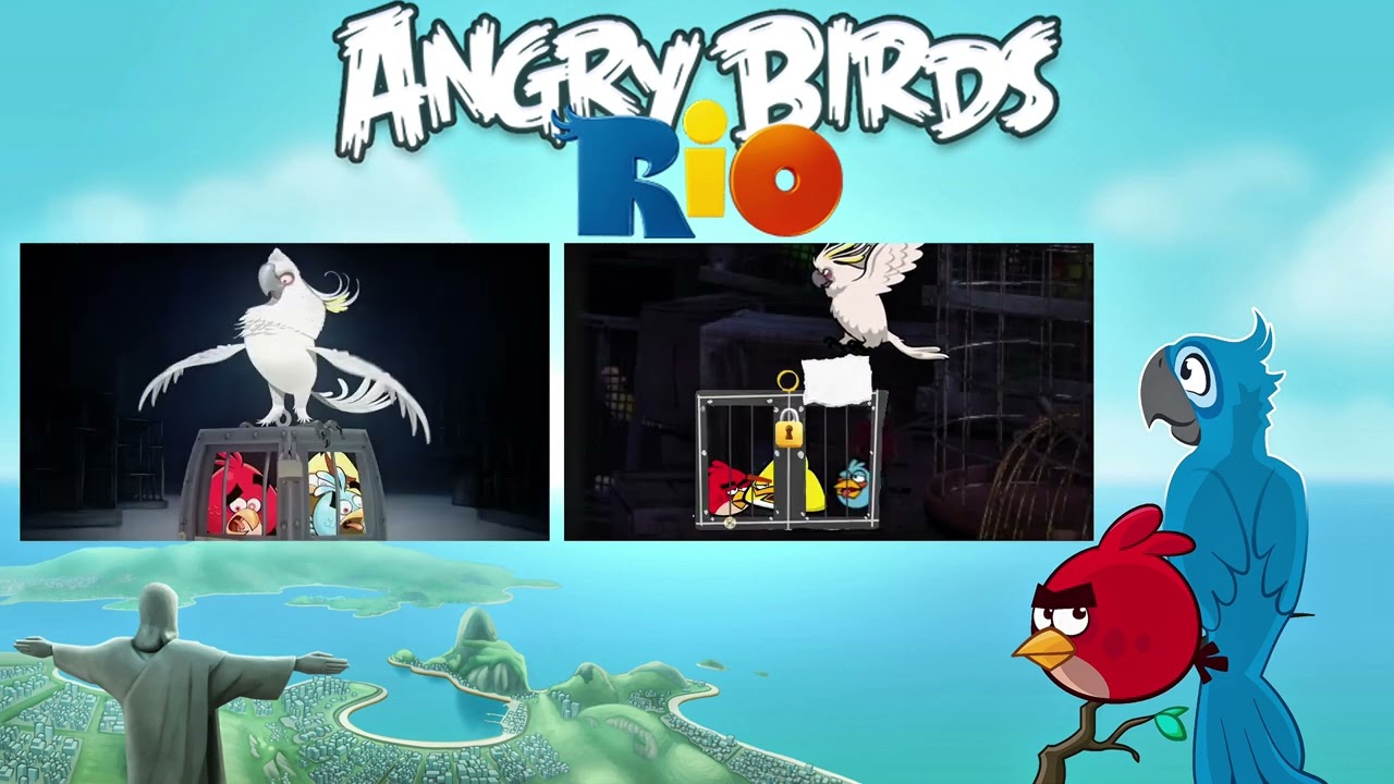 Angry Birds Rio Trailer Fanmade Compared To The Original
