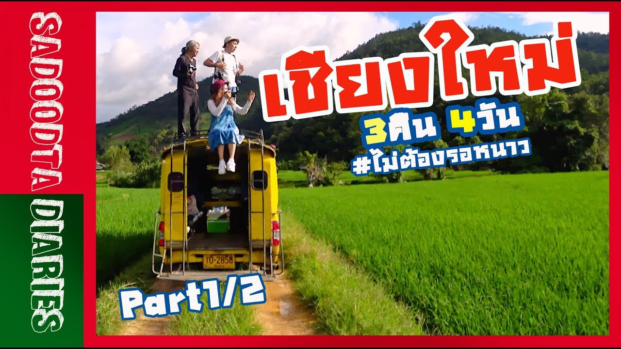 4วัน3คืน เที่ยวเชียงใหม่ไม่ต้องรอหนาว part1/2 | Sadoodta Diaries