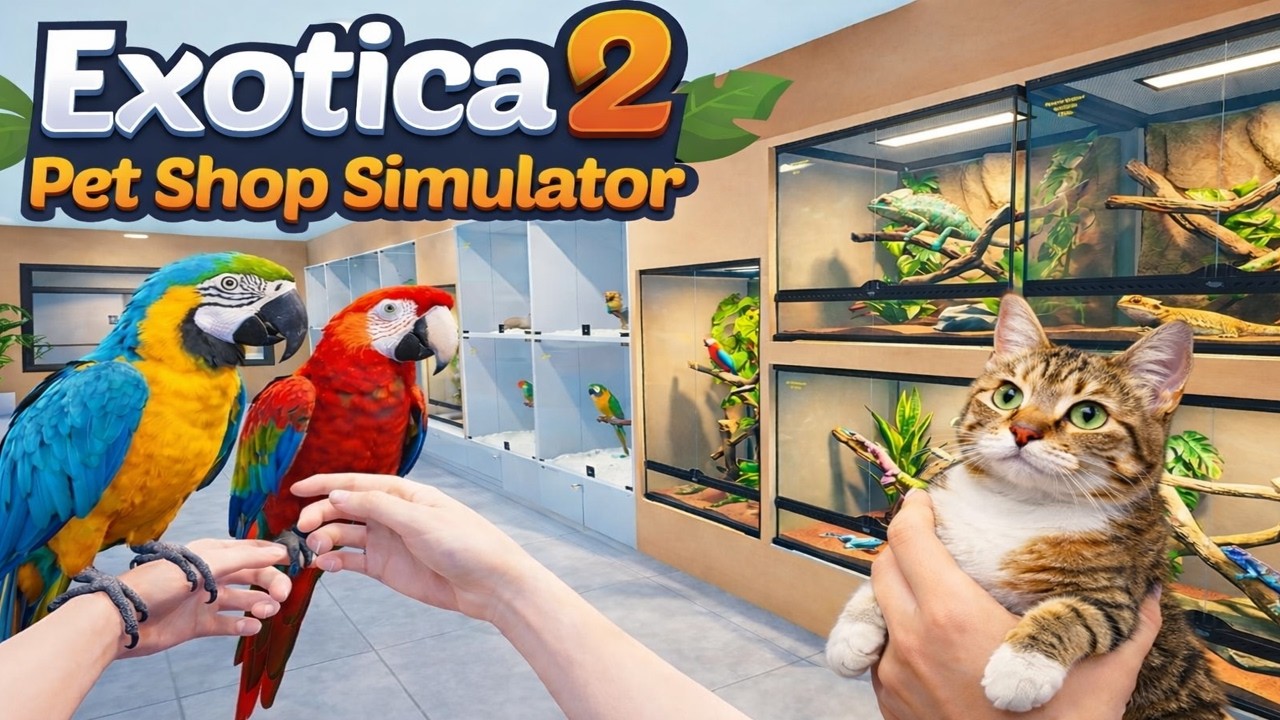 KEDİ VE PAPAĞAN SATIŞLARIMIZ BAŞLADI | Exotica 2: Pet Shop Simulator | Bölüm [5]
