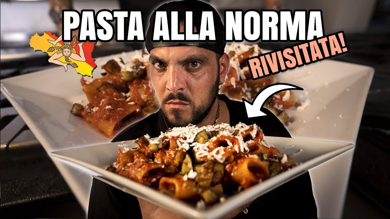 Ricetta PASTA ALLA NORMA rivisitata omaggio alla SICILIA