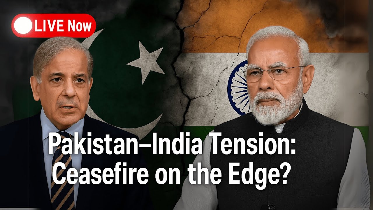 🔴 LIVE | Pakistan vs India: Ceasefire Tension Escalates?&nbsp;|&nbsp;MHS&nbsp;Speaks