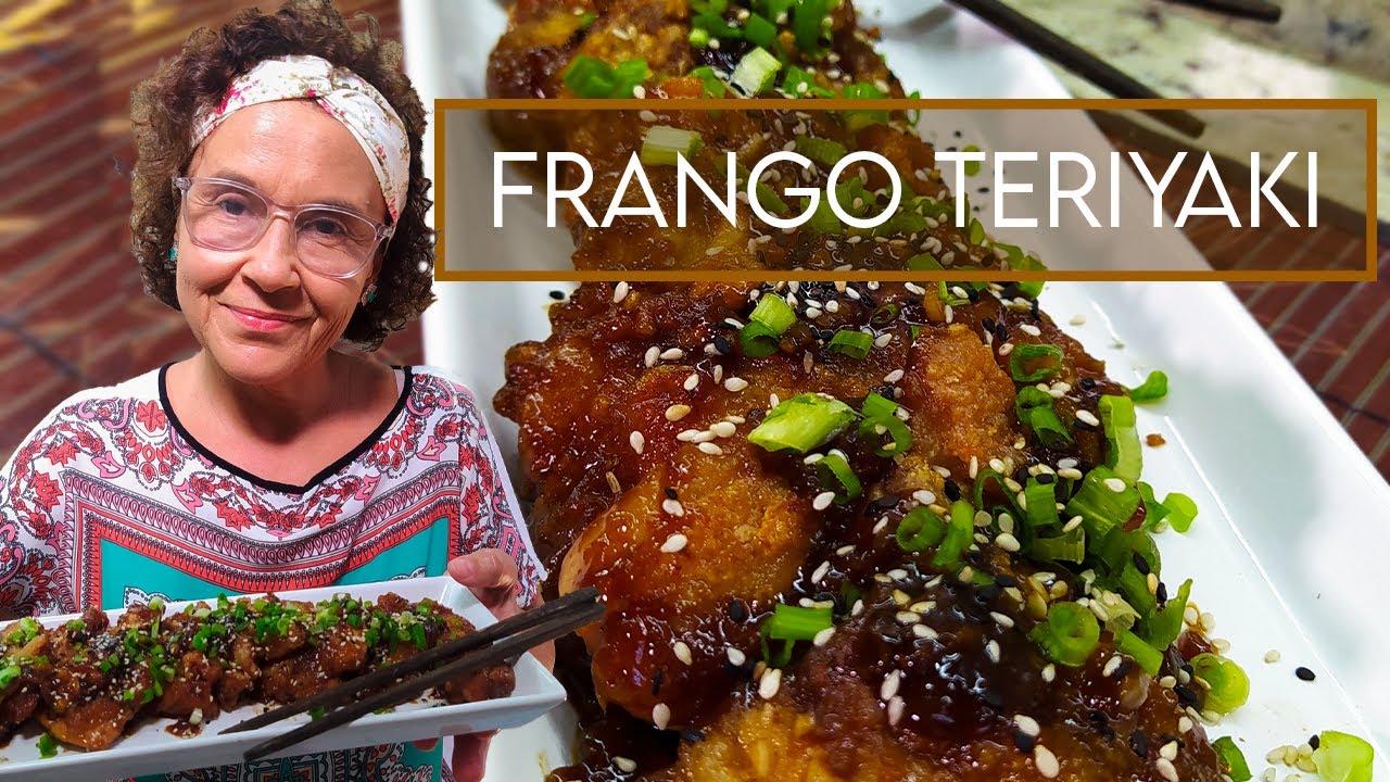 Frango Teriyaki fácil e igual o do restaurante!!!