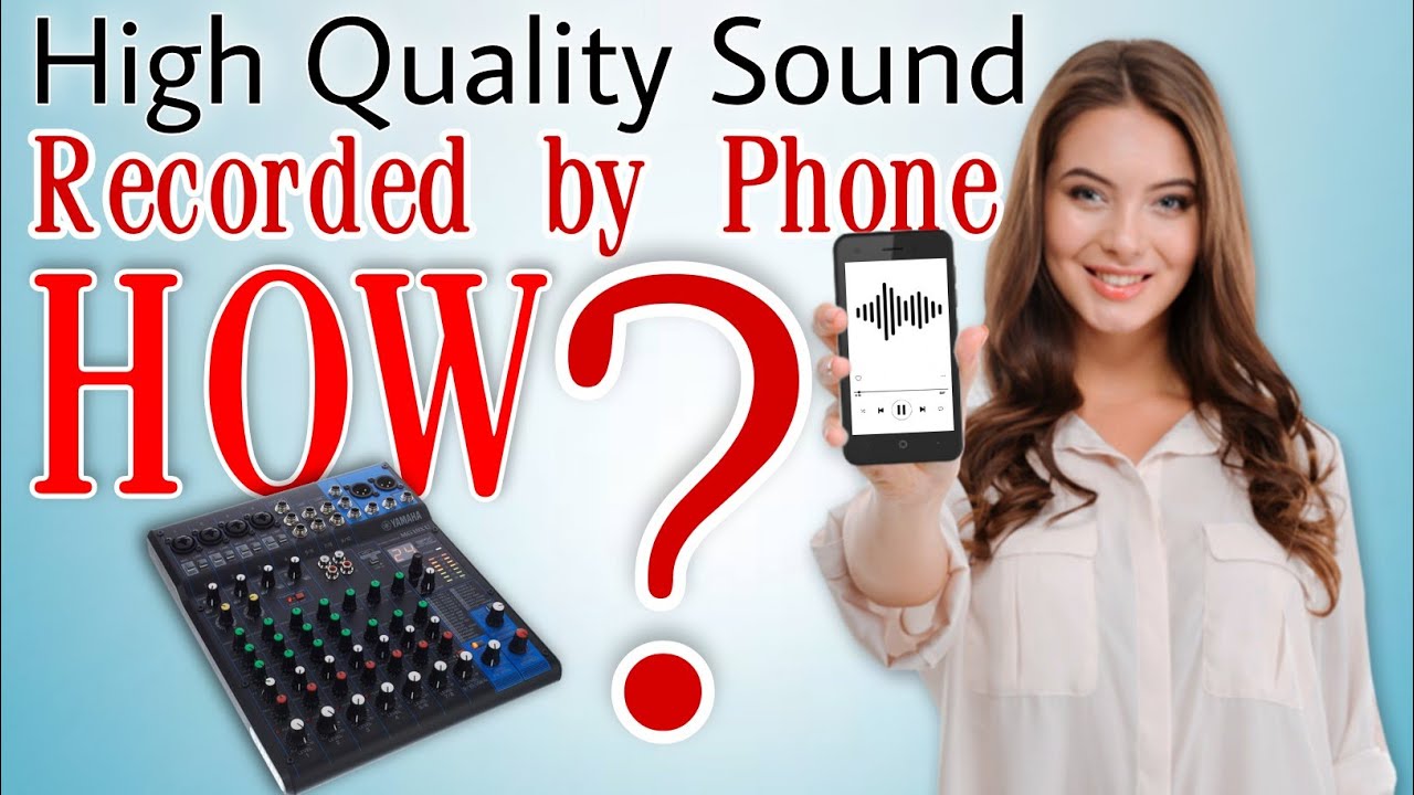 Record in your android phone with Yamaha mg10xu ।। Record,live in facebook youtube with high quality