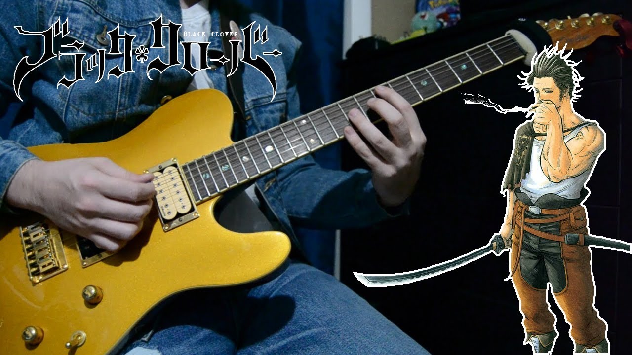 Black Clover ED 2 『Amazing Dreams - SWANKY DANK 』{TABS} Guitar Cover ブラッククローバー