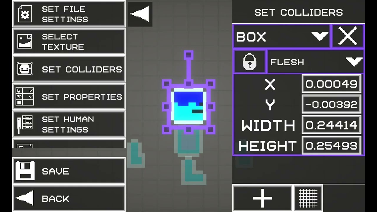 Part 2 of how to Mae ur own mini character in MelonSandbox Sorry for leaving yall