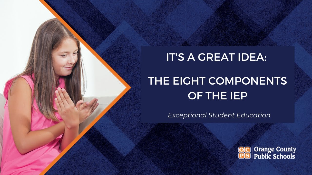 The Eight Components of the IEP