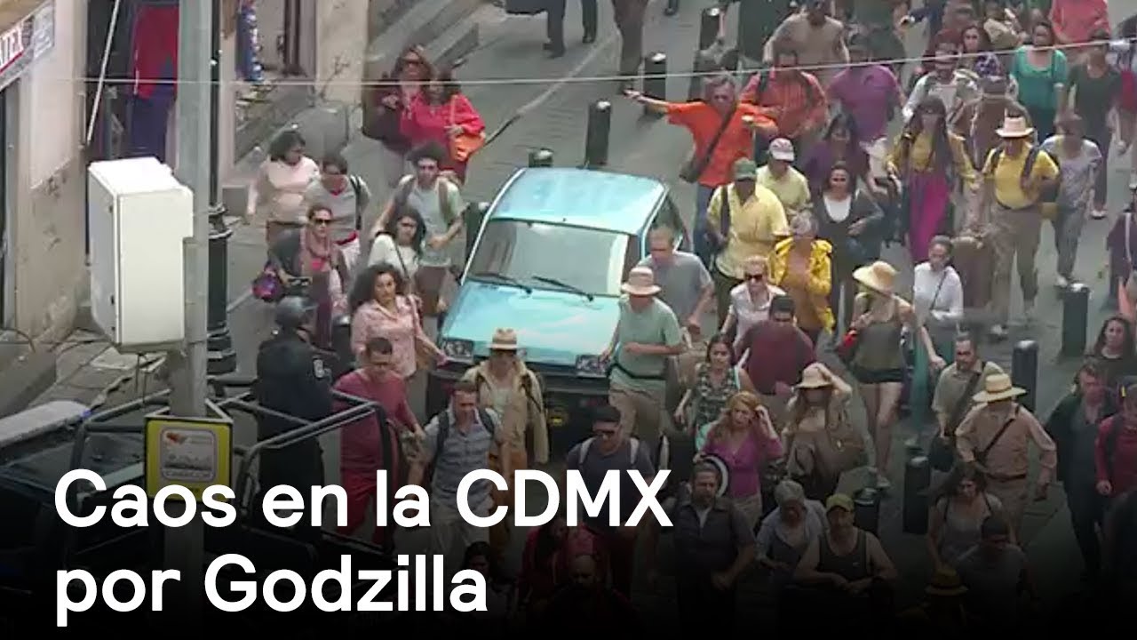 Filmación de Godzilla en la CDMX - CDMX  - En Punto con Denise Maerker