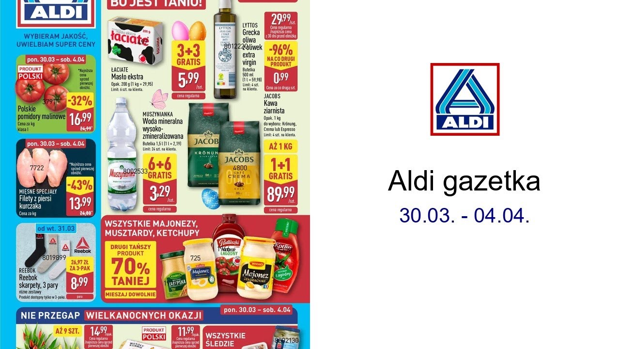 Aldi gazetka 30.03. - 04.04.