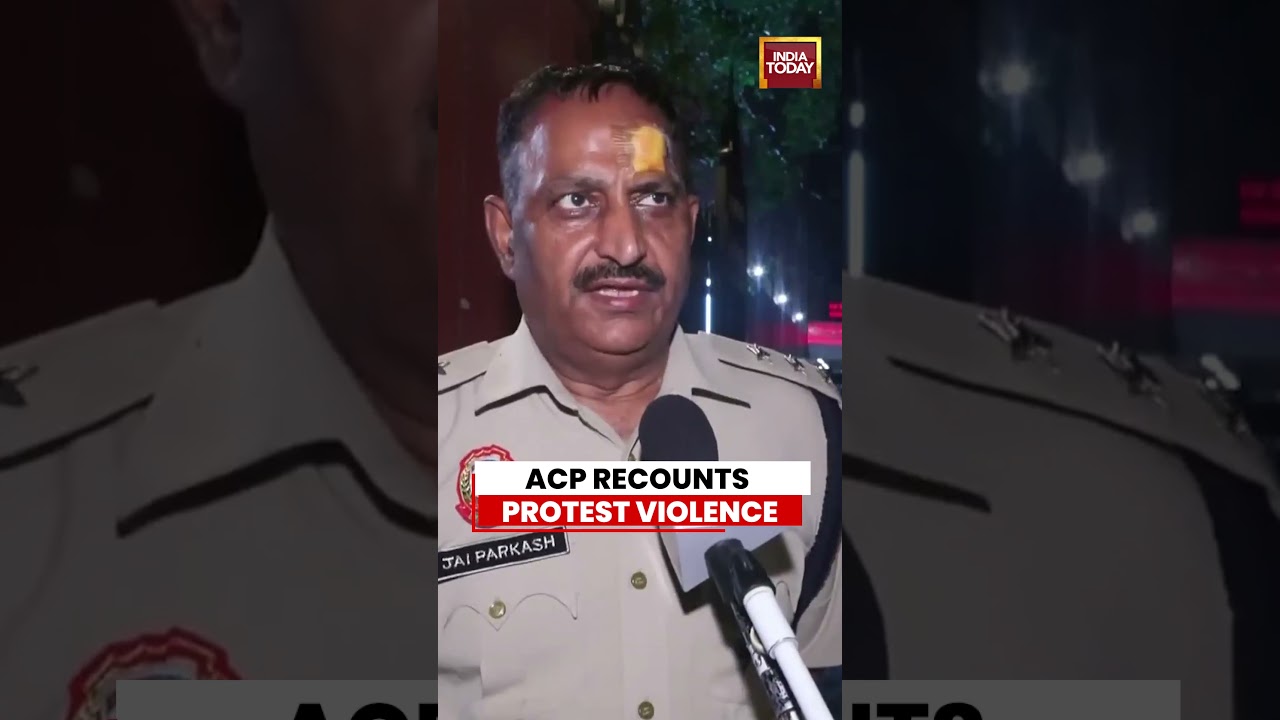 CJP Protest: Delhi ACP Injured In Jantar Mantar Protest, Alleges Stone Pelting | CJP |Sonam Wangchuk