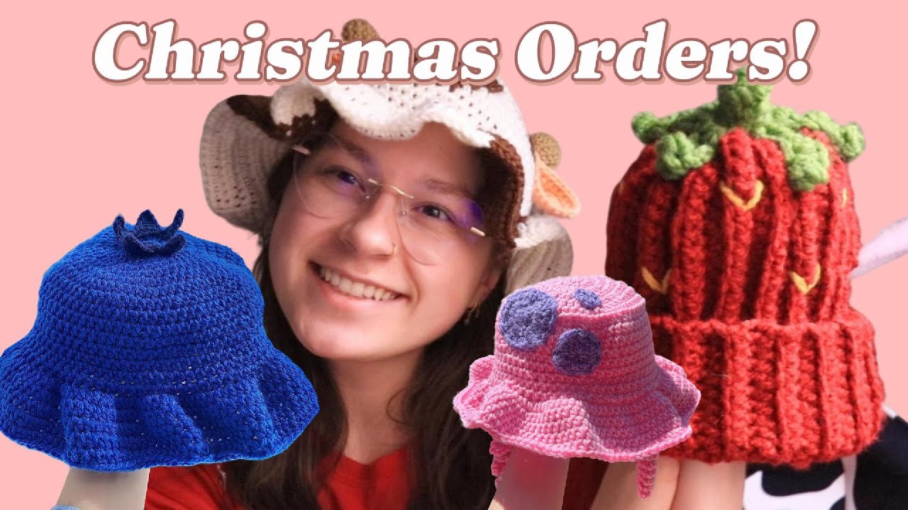 crocheting xmas orders! | a crochet week in my life | + Black Friday yarn shopping