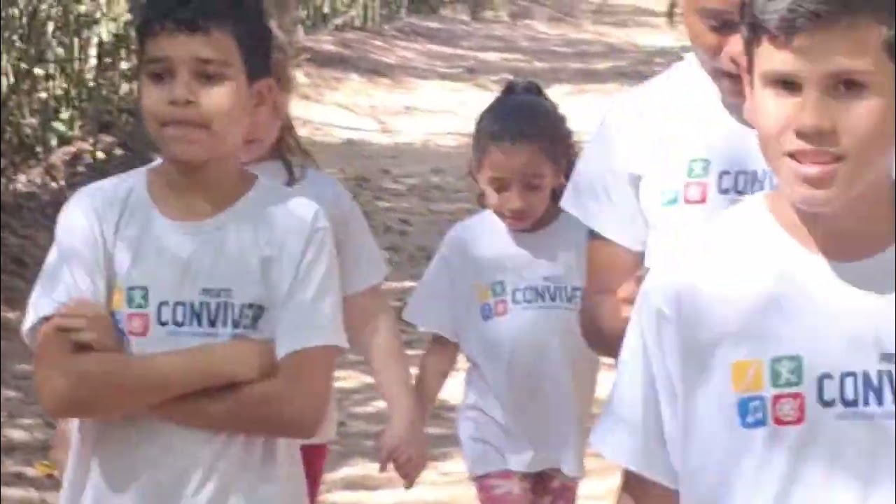 Alunos do Projeto Conviver 