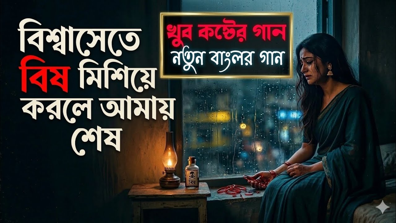 ​💔 বিশ্বাসেতে বিষ মিশিয়ে করলে আমায় শেষ |Biswasasete Bish Misiye Korle Amay Sesh |New Sad Song 2026 🥀