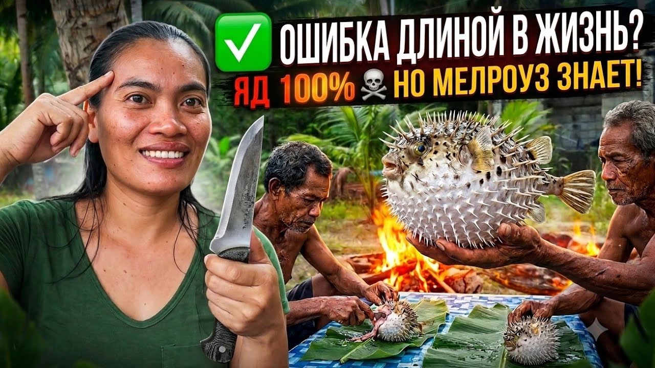 Морской деликатес или опасный вид? Разбор и реальное приготовление редкой добычи..
