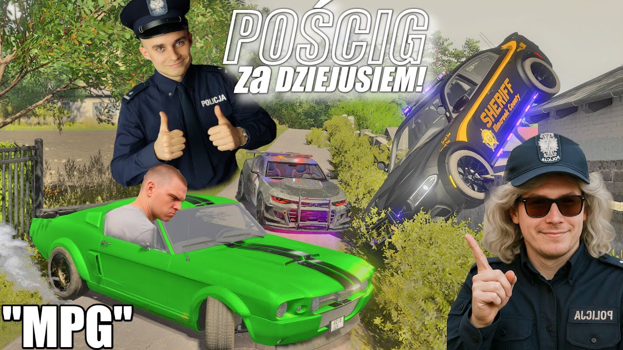 🚨POŚCIG ZA DZIEJUSIEM!🏃‍♂️💨 WSADZILIŚMY GO DO WIĘZIENIA!🔒😱 z Kolizem! 