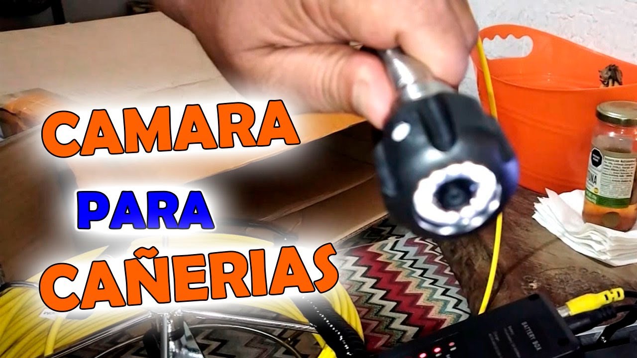 ► CAMARA de Inspeccion HD para ver Tuberias de DRENAJE y Cañerias
