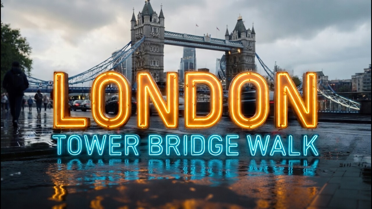 London Walking Tour | St Paul&rsquo;s Cathedral to Tower Bridge | London City Walk 4K UK