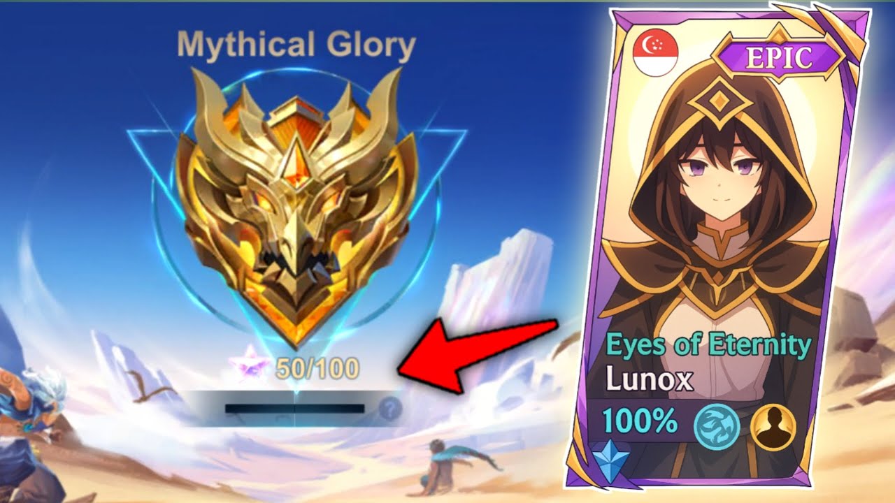 TUNGGAL 1 KEMENANGAN LAGI MENUJU MYTHICAL GLORY!! 🔥 Lunox Gold Lane Carry Gameplay