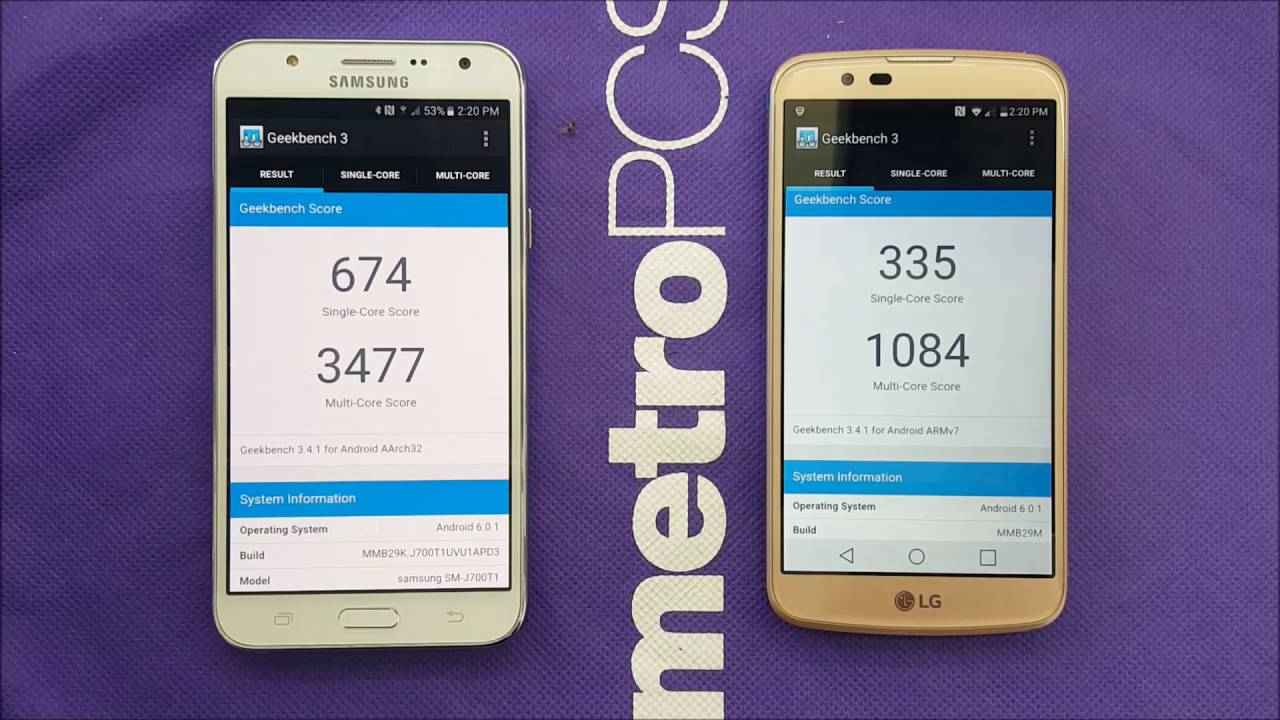 Samsung Galaxy J7 VS LG K10 Full Comparison For Metro Pcs\T-mobile