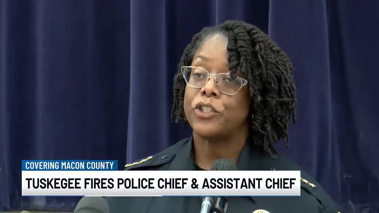 Tuskegee police chief and assistant chief fired