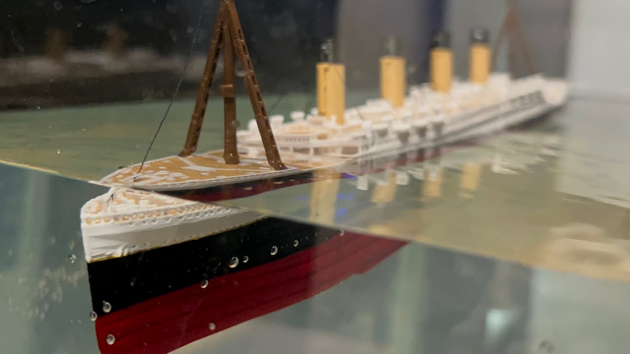 I Sank a Titanic Submersible Model!