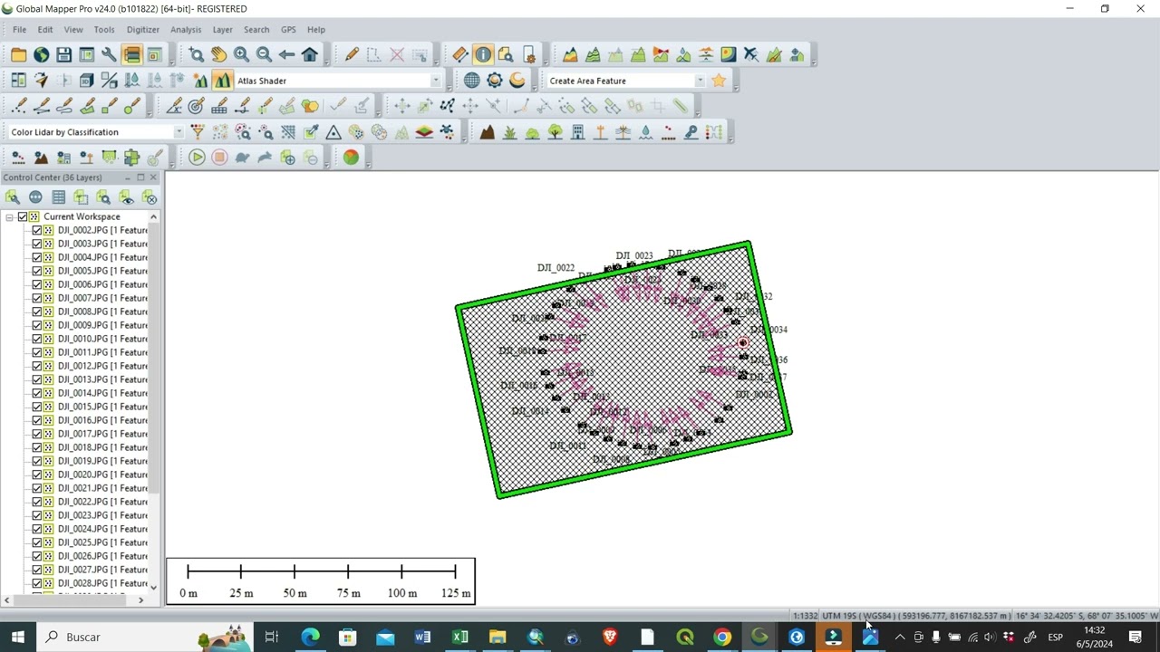 Fotogrametria con Global Mapper