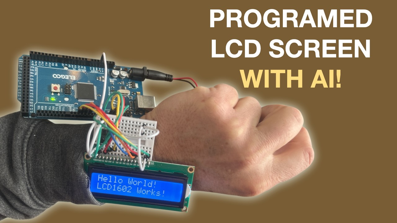 AI + LCD Screen Insane Results… What Would You Make