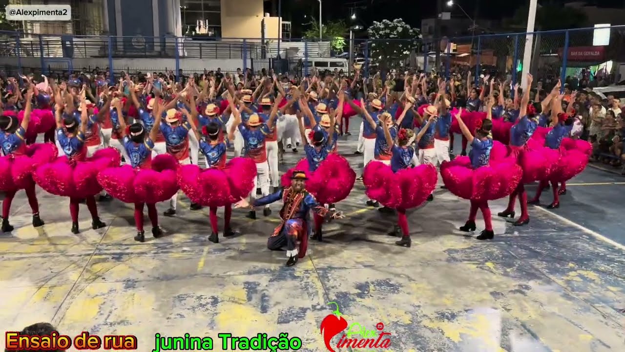 Quadrilha Junina Tradição Ensaio de rua 2025