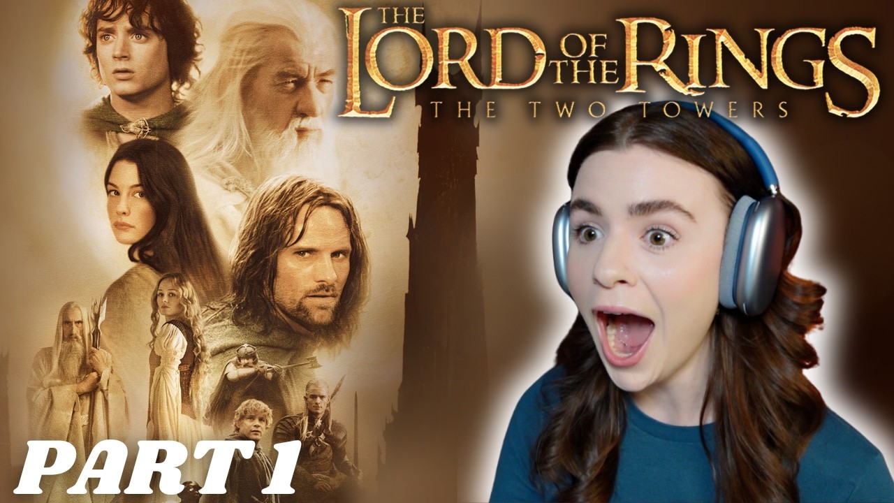 LORD OF THE RINGS: THE TWO TOWERS - first time watching (1/2)(extended) - MOVIE REACTION