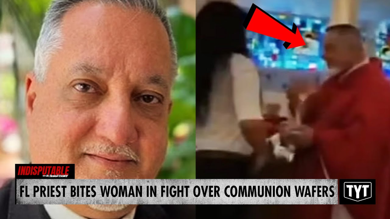 Priest BITES Woman In Battle Over Communion Wafers