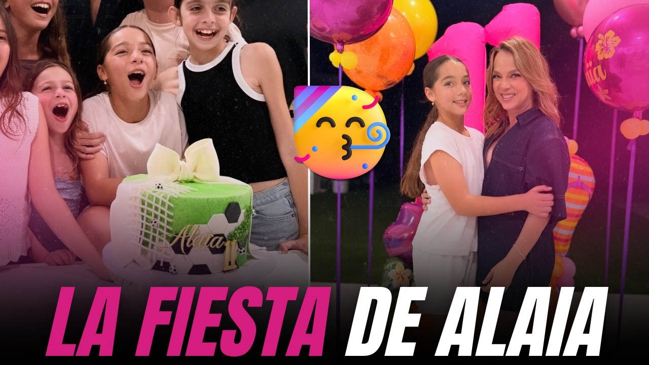 🥳Alaïa celebra su cumpleaños rodeada de amigos y familiares ¿Y Toni Costa? ¡Mira las fotos!