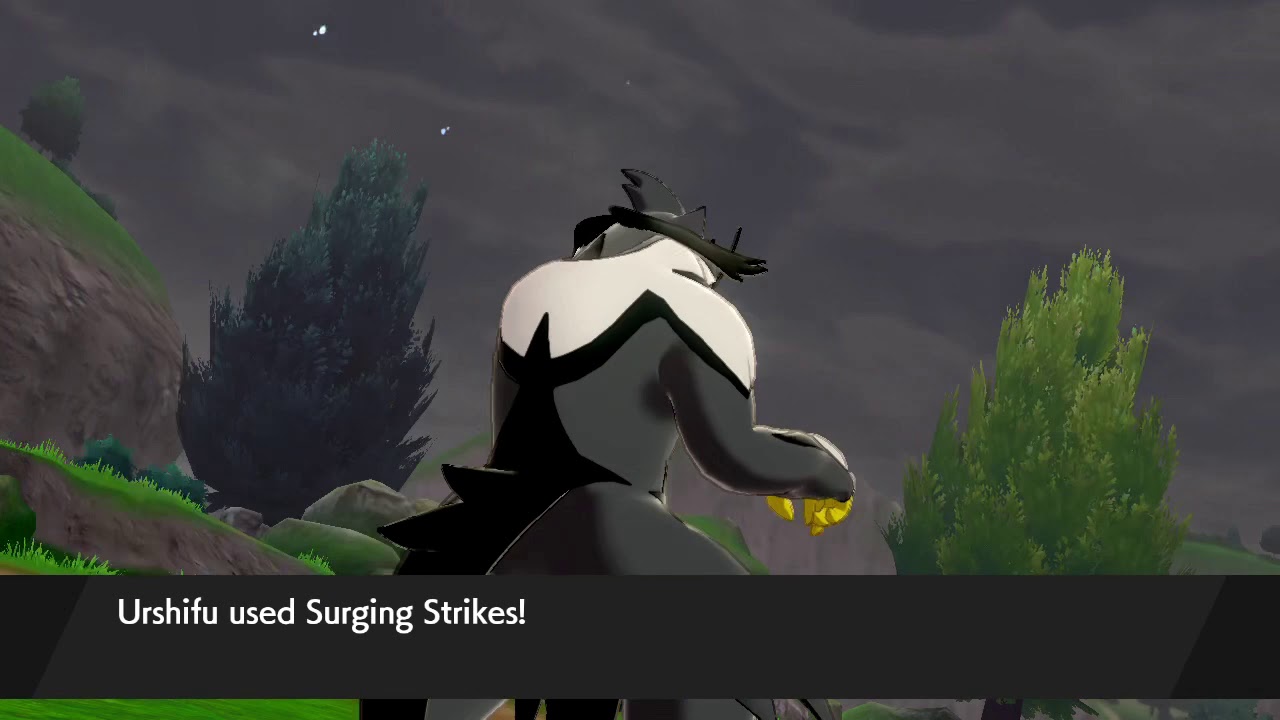 Pok&eacute;mon Sword| Urshifu (Rapid Strike)| Surging Strikes!