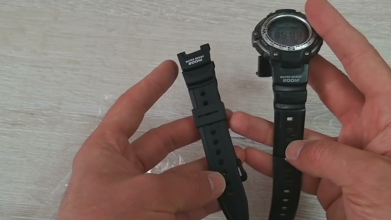casio sgw 100 kordon değişimi