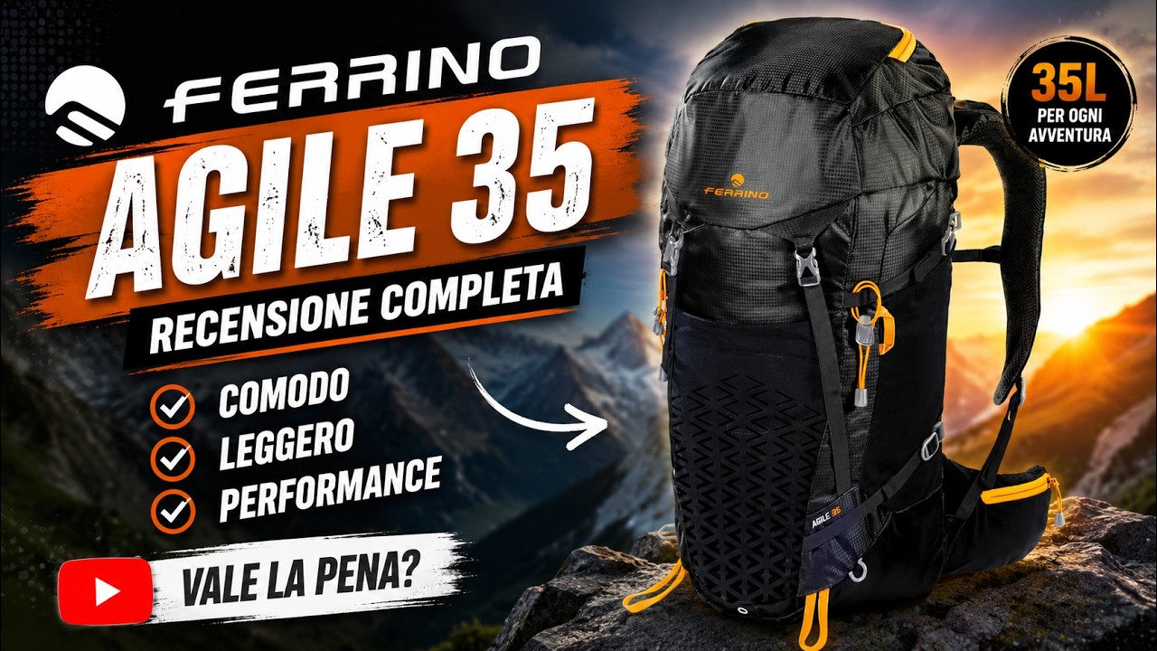 #Review | Recensione Ferrino Agile 35 litri - ITA