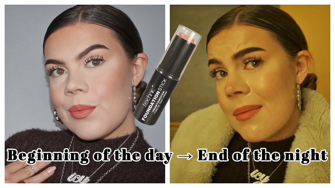 NEW Technic Cosmetics Foundation Stick Review & Wear Test!