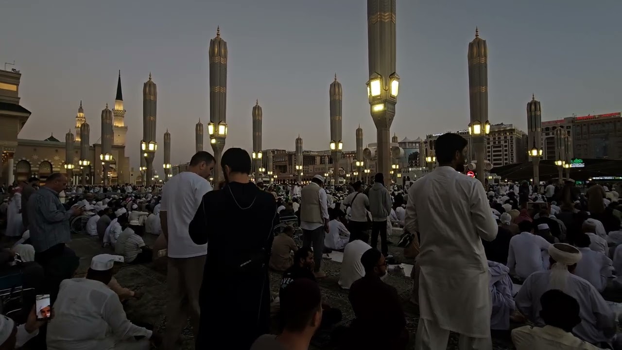 أذان المغرب لــ المؤذن #أنس_الشريف || الأحد 27 شعبان 1447هـ 