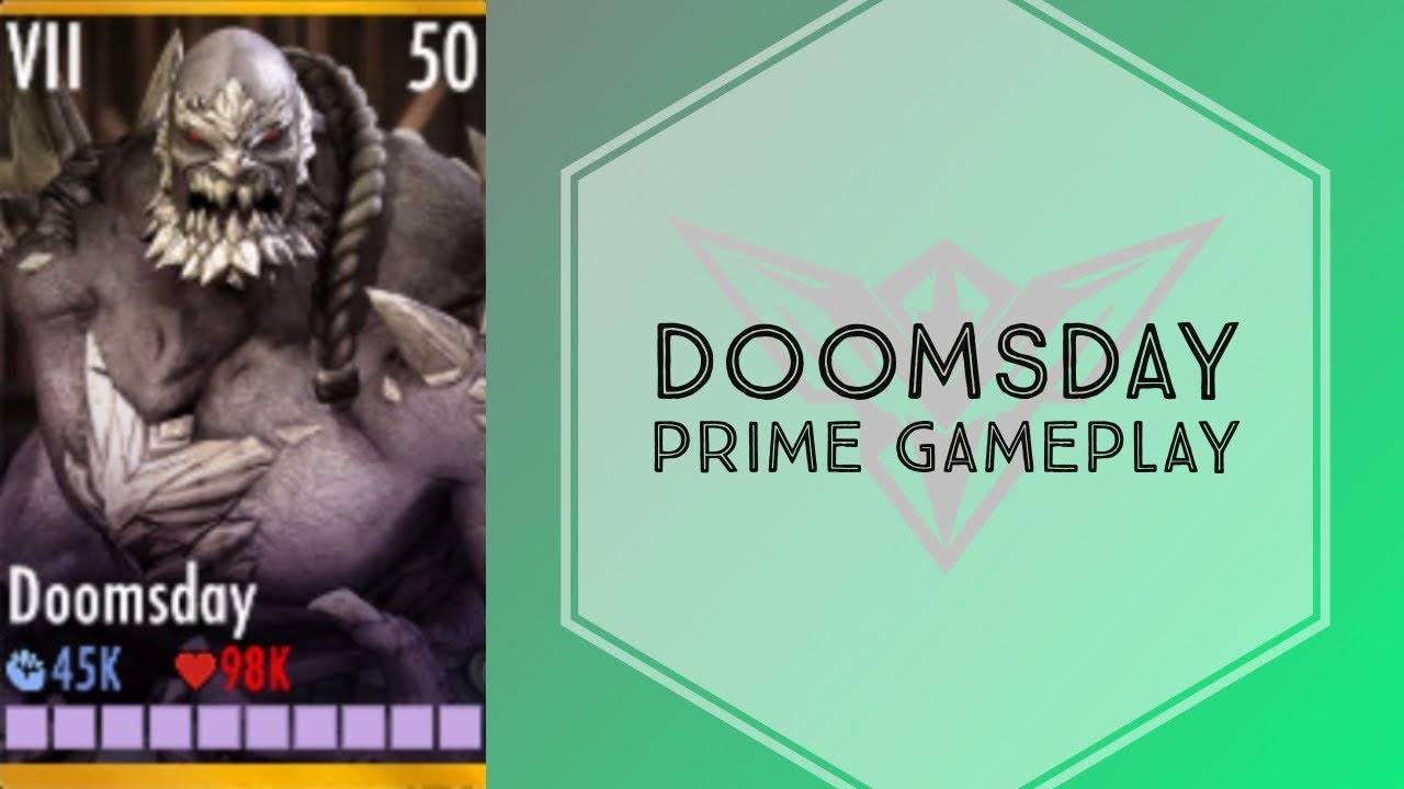 Injustice Gods Among Us Doomsday Prime Gameplay Elite VII