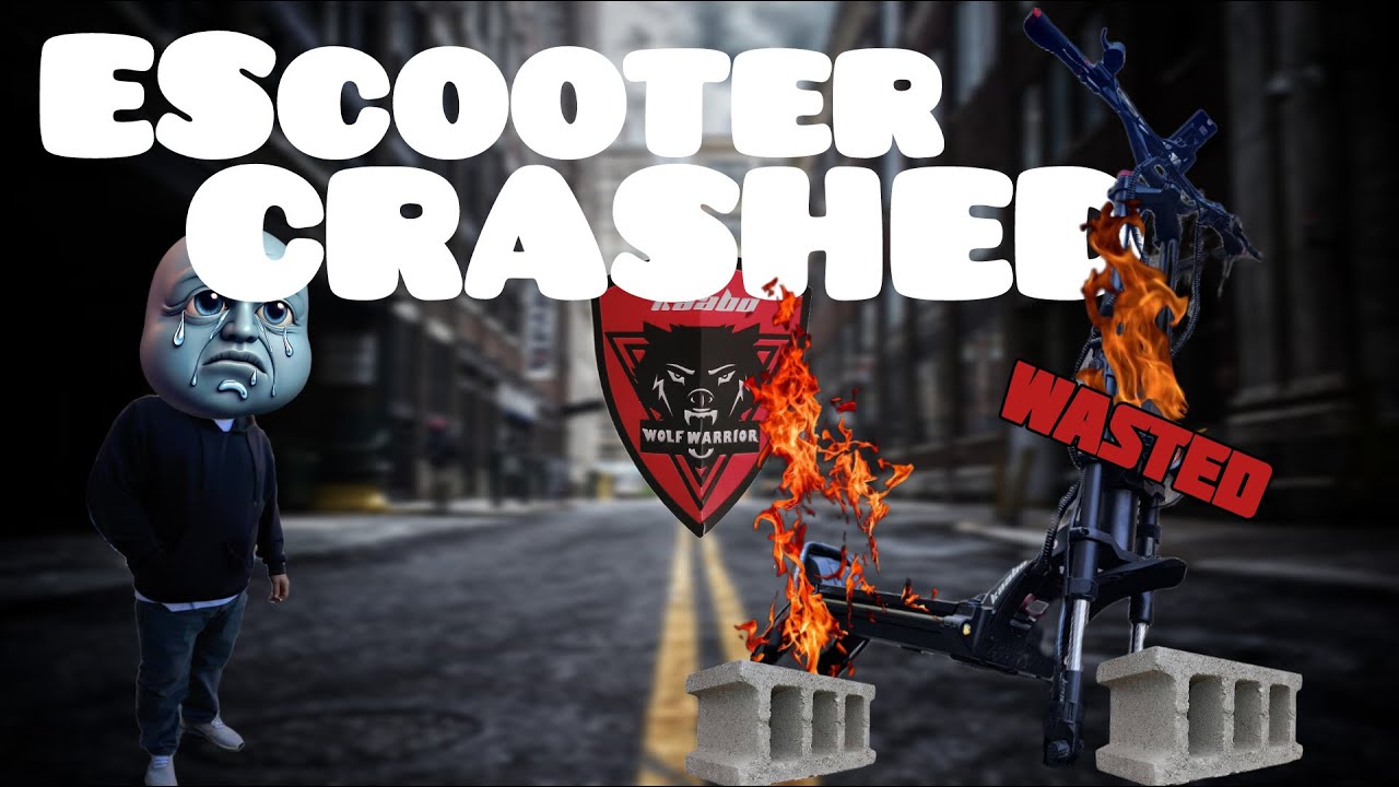 He CRASHED After We Fixed It// Wolf King GTR 65mph Night Ride