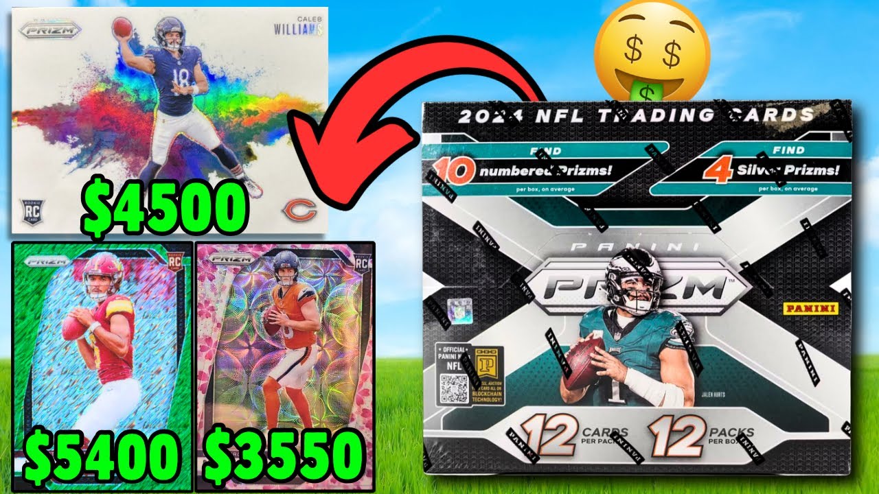 Top 10 Most Expensive Prizm Football Cards Of 2024