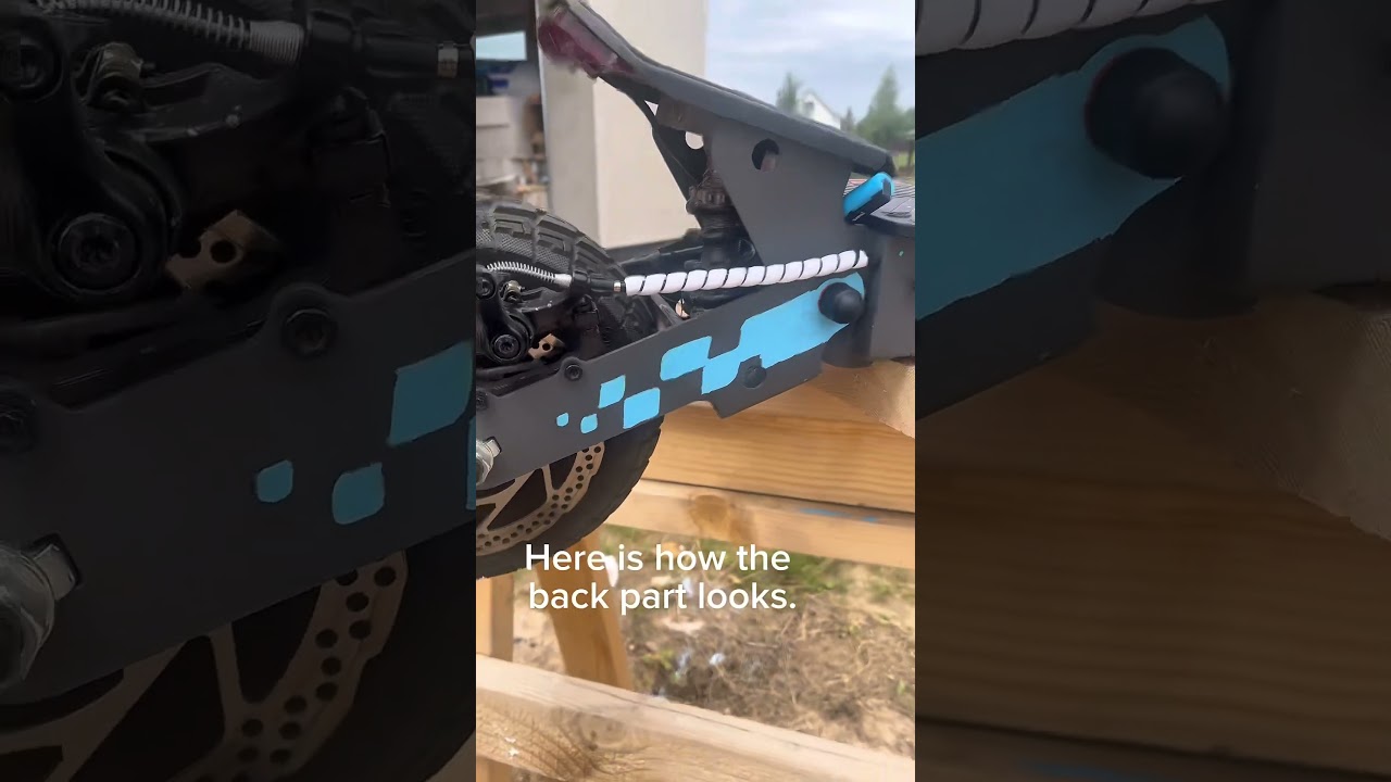 How does it look? #kukiring2 #beautiful #escooter #kugoo #mtb #kukirin #electric #yt #jump