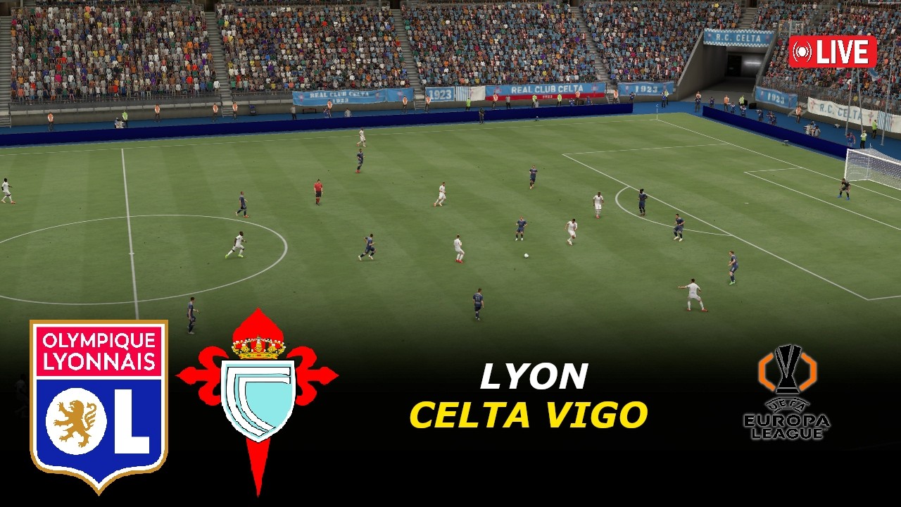 🔴Lyon vs RC Celta Vigo LIVE | Europa League 2026 | eFootball Pes21 Simulation