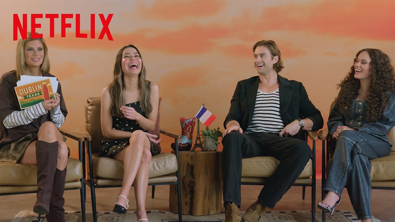 Pierson Fodé, Miranda Cosgrove & Cast Guess the Wrong City | The Wrong Paris | Netflix