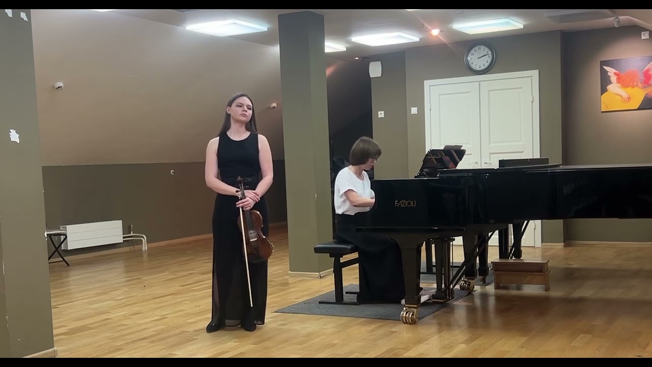 К.Голдмарк. Концерт для скрипки №1, 1 часть // K.Goldmark. Concerto for violin #1, 1st part