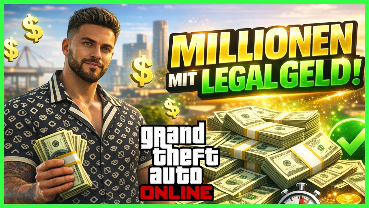 Ich darf NUR legal Geld verdienen – GTA Online Challenge