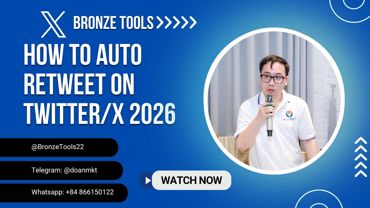 Auto Retweet On Twitter With Multiple Accounts 2026 | Twitter Bot