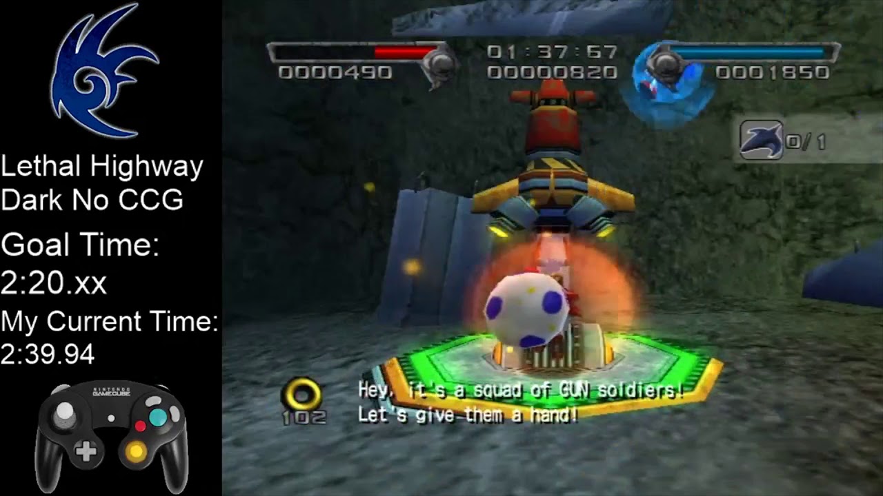 Shadow the Hedgehog - Lethal Highway Dark No CCG - 2:13.48